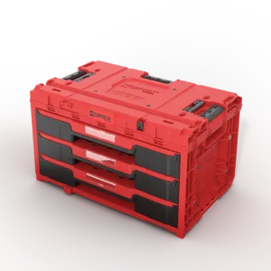 QBRICK SYSTEM ONE DRAWER 3 TOOLBOX 2.0 RED ULTRA HD